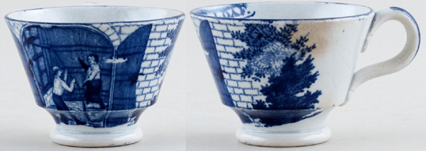 Cup small Thrasher c1820s
